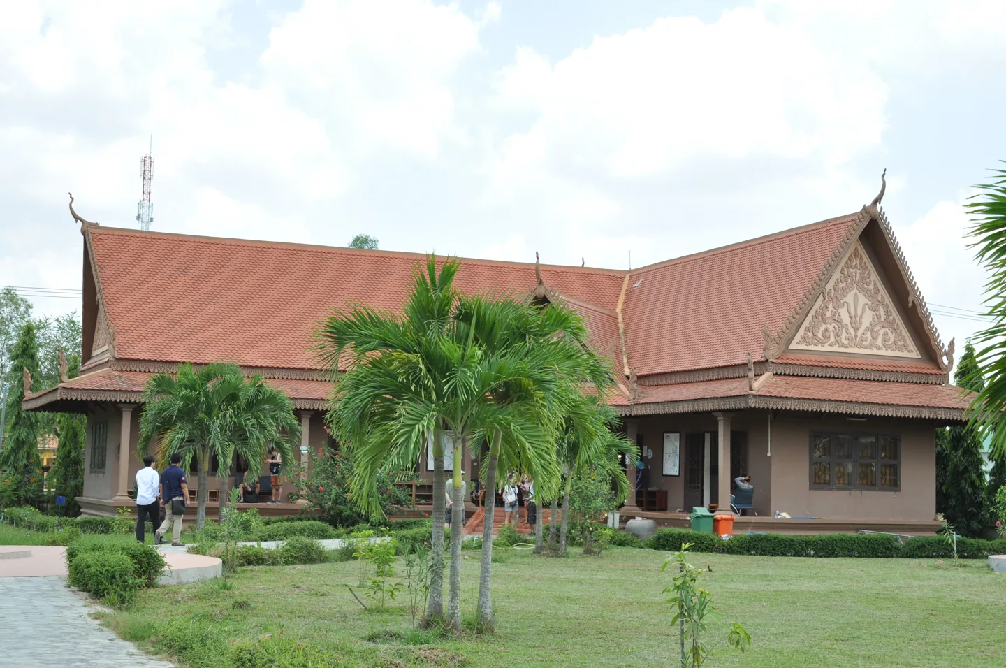Memorial museum exterior at Choeung Ek
